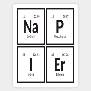 Napier Periodic Table Sticker